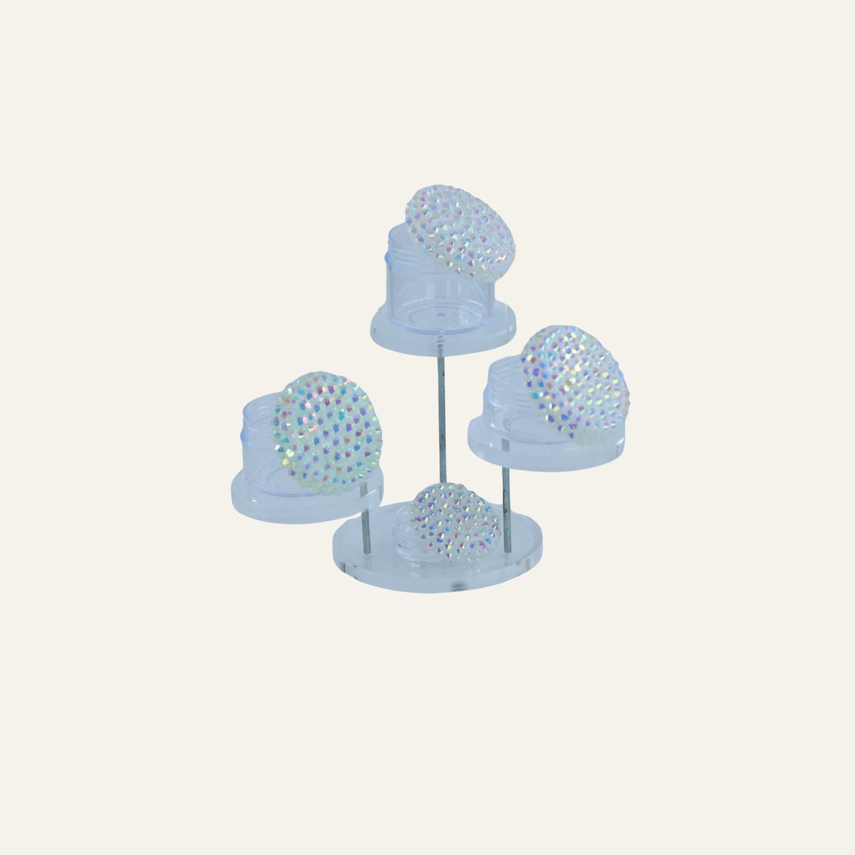 Draaibare Strass Mini Organizer – 4-delige set
