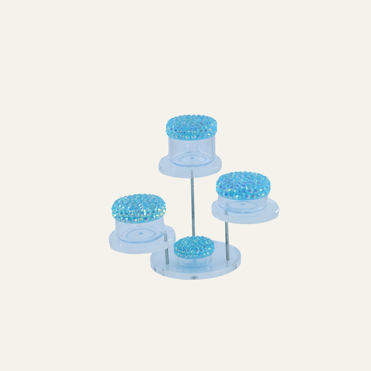 Draaibare Strass Mini Organizer – 4-delige set