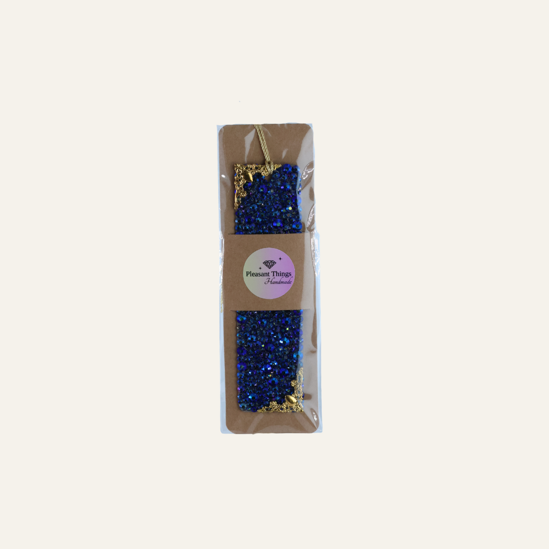 Luxe Boekenlegger met Strass Steentjes