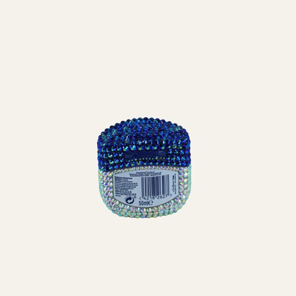 Holografisch Crystal Vaseline Potje – Royal Blue 50ml