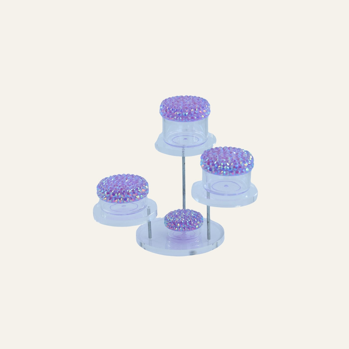 Draaibare Strass Mini Organizer – 4-delige set
