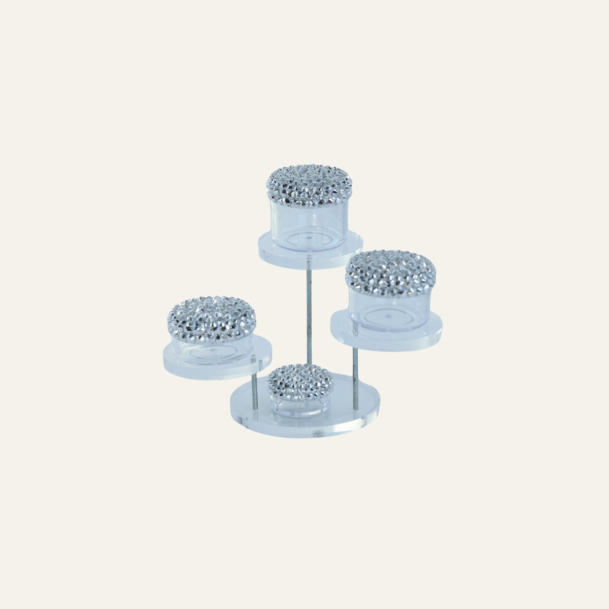Draaibare Strass Mini Organizer – 4-delige set