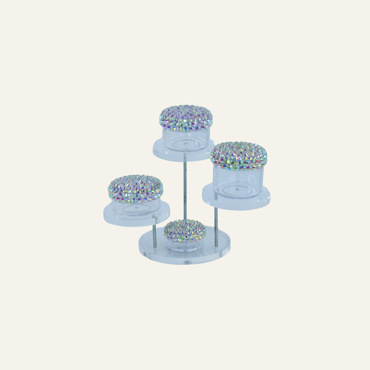 Draaibare Strass Mini Organizer – 4-delige set