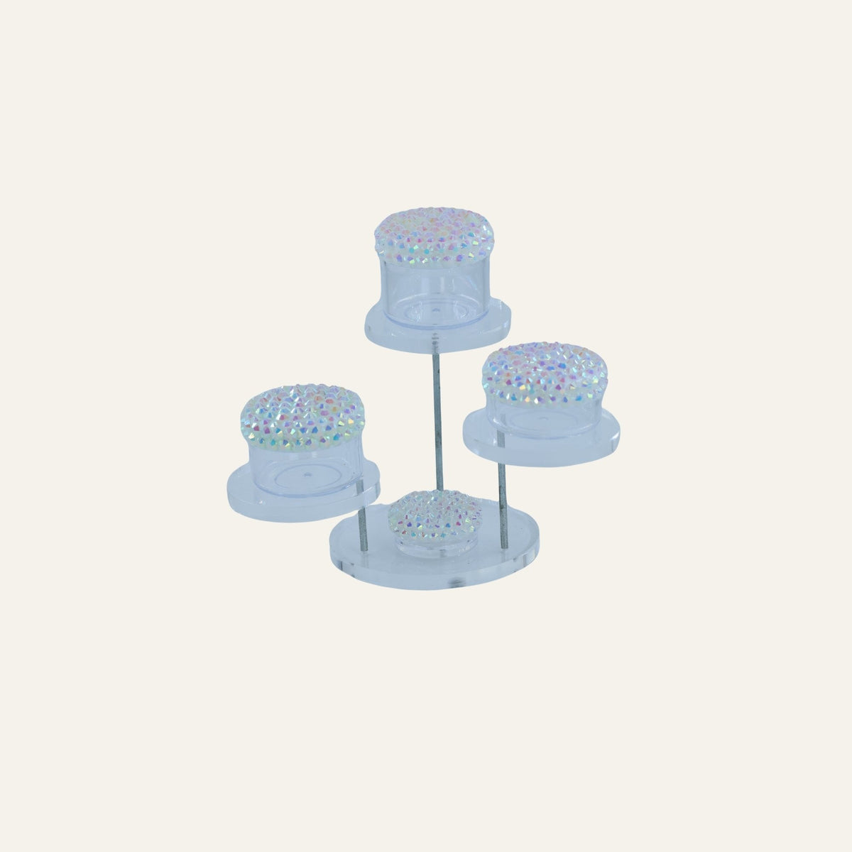 Draaibare Strass Mini Organizer – 4-delige set