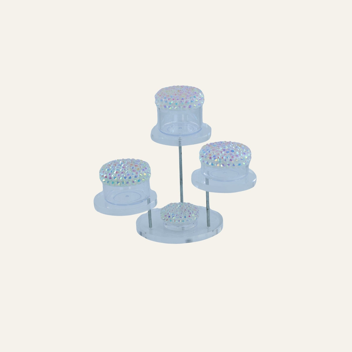 Draaibare Strass Mini Organizer – 4-delige set